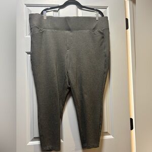 Torrid Gray High-Waisted Leggings